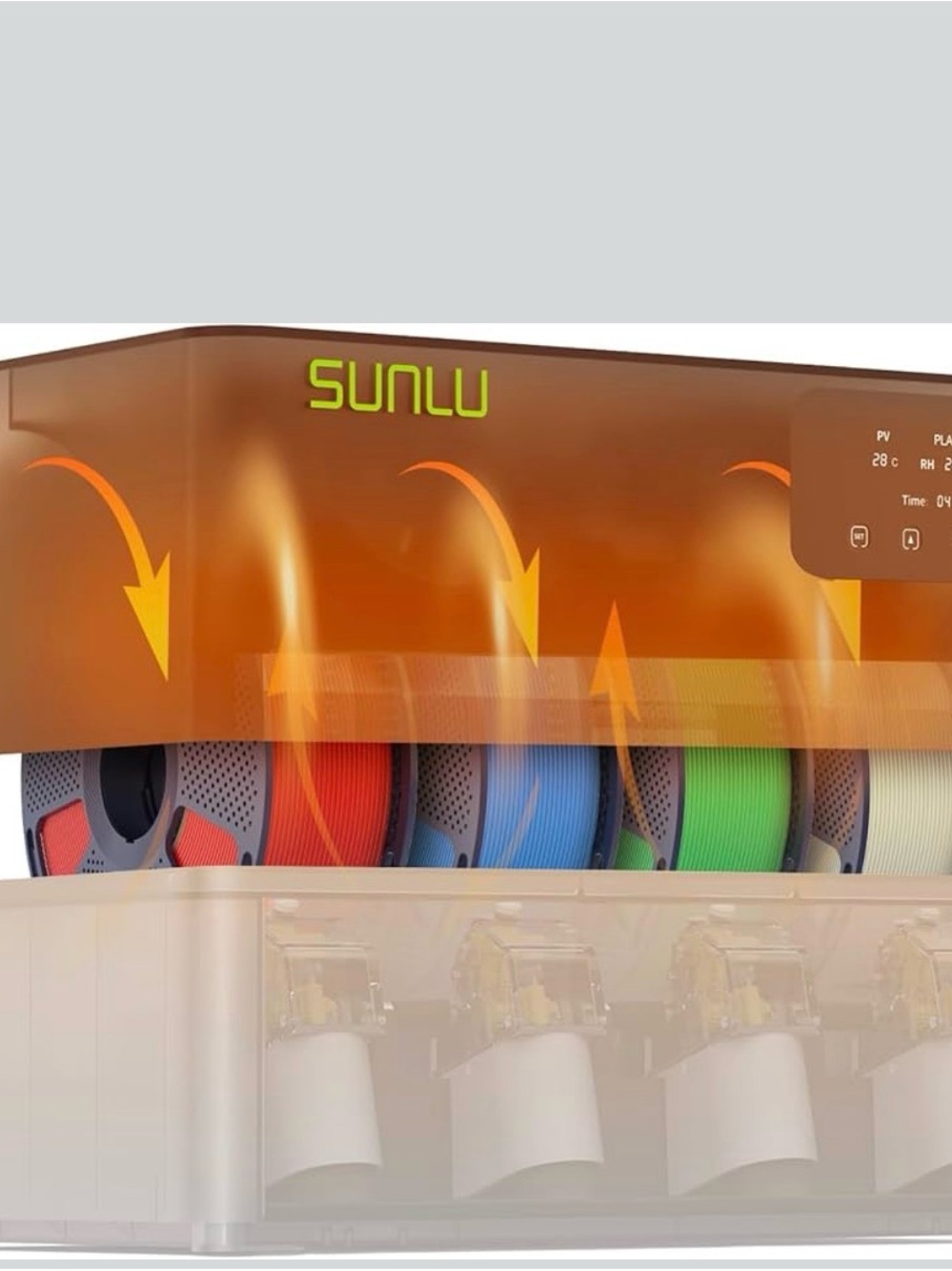 SUNLU AMS Heater, Upgrade your Bambu AMS, Enables Drying while Printing